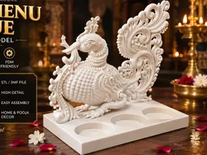 Swan Kumguma Chivil Statue | South Indian