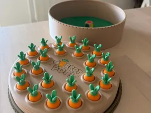 Carrot Pop Game Storage Lid/Box