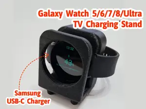 TV Charging Stand for Galaxy Watch 5/6/7/8/Ultra