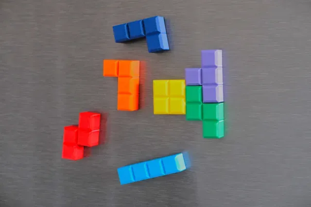 Fridge Magnets Tetris Blocks — Фото 5 из 5
