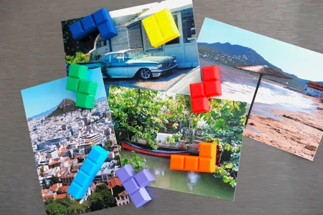 Fridge Magnets Tetris Blocks — Фото 2 из 5