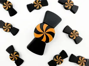 Halloween Peppermint Candy Flexi Fidget Toy