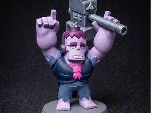Frank – Brawl Stars 3D Model
