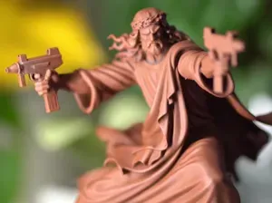 Ancient Man Blazing Guns Dungeon Crawler Carl