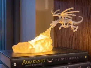 The Undead Dragon Lamp
