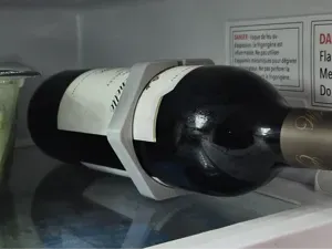 No-Roll Wine Bottle Holder for RV Fridges
