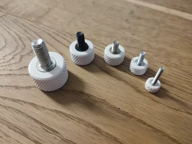 Knurled handle - M3 to M8 Socket Head Cap Screw — Фото 4 из 5
