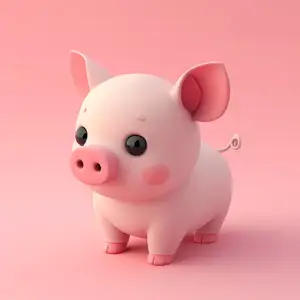 Cute Pig