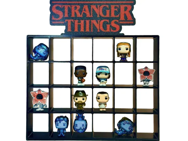STRANGER THINGS KINDER JOY DISPLAY STAND