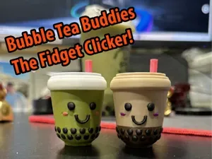Bubble Tea Buddies - The Fidget Clicker!