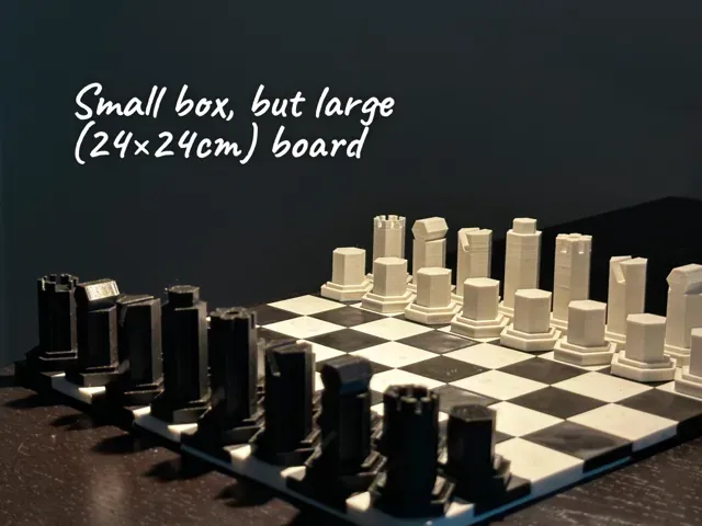 Portable, Magnetic Chess Set, self-aligning pieces — Фото 4 из 7