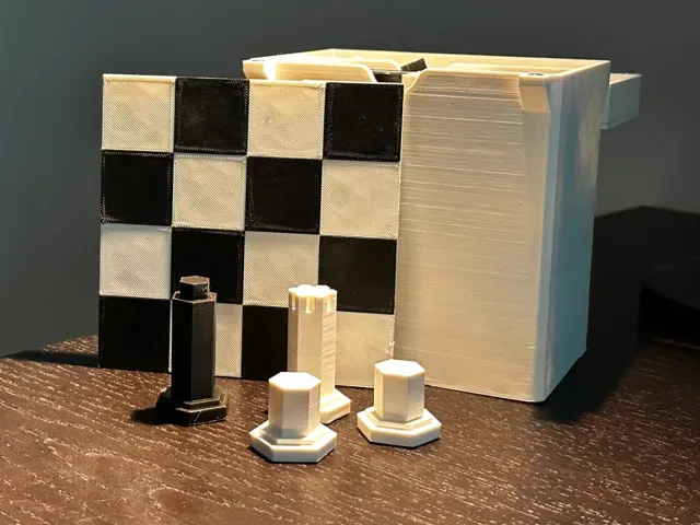 Portable, Magnetic Chess Set, self-aligning pieces — Фото 5 из 7