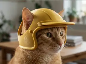 Construction Cat Helmet – Tiny Hard Hat