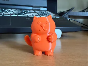 站立圓肚貓 Standing Loaf Cat