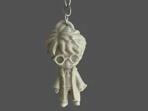 Harry Potter Keychain Kawaii 3D Printed Figurine