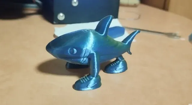 Tralalero Tralala, Shark with blue shoes brainrot — Фото 3 из 3