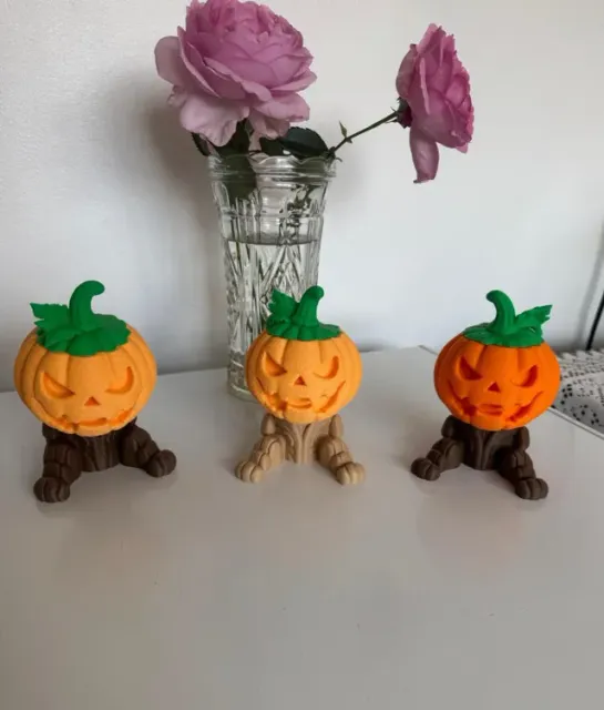Pumpkin - Jack o lantern - Candy Bowl / tea light — Фото 7 из 11