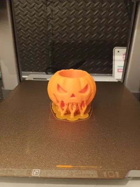 Pumpkin - Jack o lantern - Candy Bowl / tea light — Фото 8 из 11
