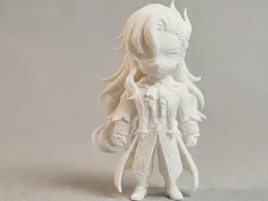 Genshin impact Neuvillette Bust 3D Print Model 251