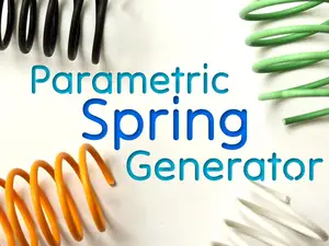 Parametric Spring Mold Generator