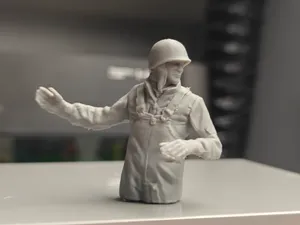 American Tank Commander – Ready to Bark Orders!