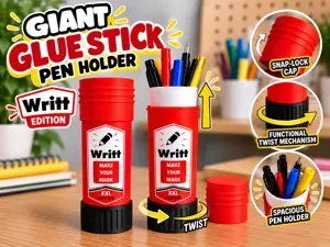 Giant Glue Stick Pen Holder - Writt edition