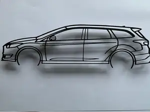 Ford focus wagon st-3 silhouet