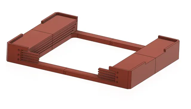 Build plate holder under AMS (5 plates) — Фото 3 из 3