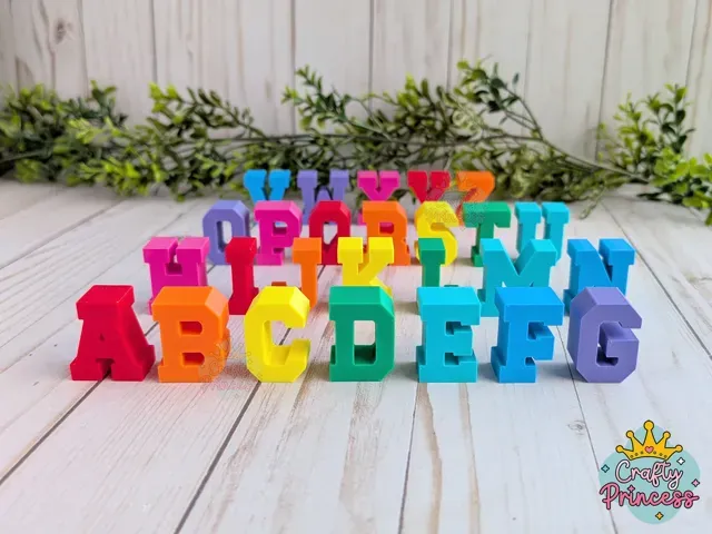 Stack and Stand Alphabet Letters — Image 4 of 4