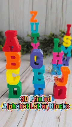 Stack and Stand Alphabet Letters — Image 2 of 4
