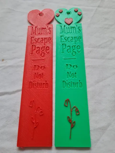 Mother’s Day Bookmark - "Mum's Escape Page" — Фото 2 из 9