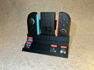 Stand holder for Nintendo Switch 2 grip and joycon