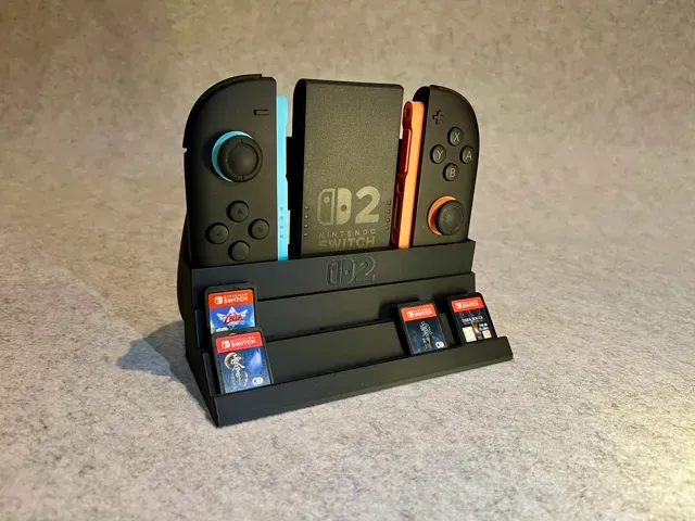 Stand holder for Nintendo Switch 2 grip and joycon — Image 3 of 10