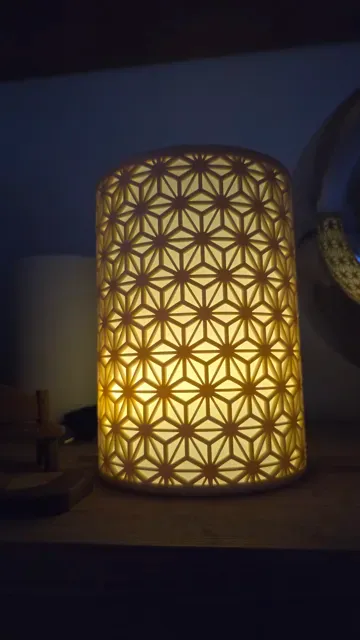 Kumiko Lantern – Geometric LED Light Candle Holder — Фото 5 из 7