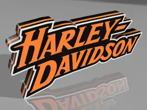 Harley-Davidson LED lightbox and Wall Art