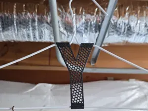 Clothes Hanger Stiffener/Strengthener for Painting