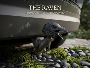 Raven Tow Hitch Cover