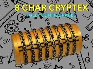 8-character cryptex