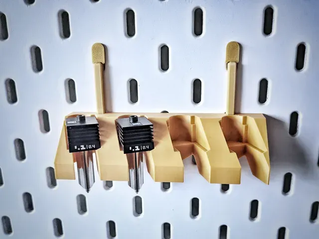 H2/P2/X2 Hotend Shelf for Ikea Skadis — Image 2 of 3