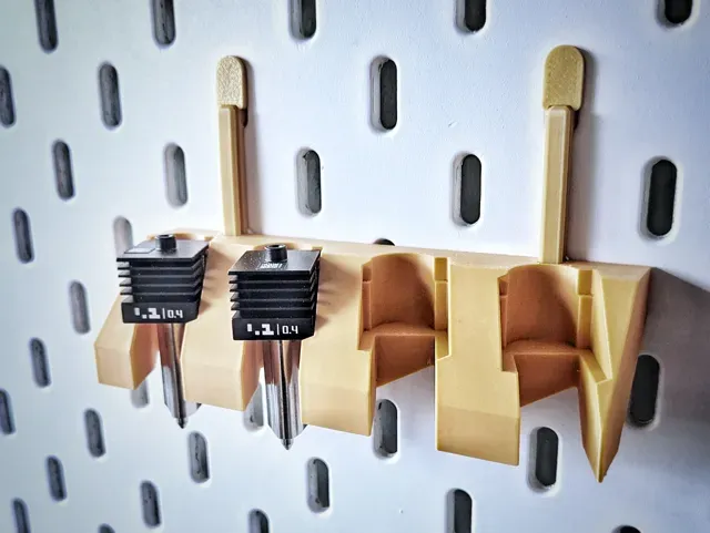 H2/P2/X2 Hotend Shelf for Ikea Skadis — Image 3 of 3