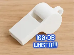 160+dB Survival Whistle•Compact EDC Safety Tool!!!
