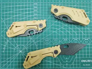 Strider&Microtech Stub knife toy挺进者微技术联名款折刀玩具
