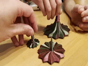 Triple Crazy Fidgets - detachable Stick