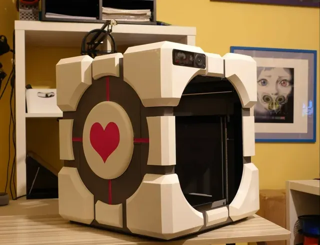 Companion Cube P1P Mod ( Bambu Lab ) — Фото 8 из 12
