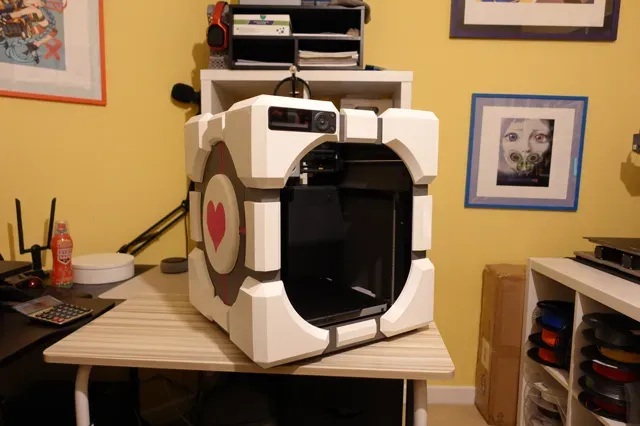 Companion Cube P1P Mod ( Bambu Lab ) — Фото 4 из 12