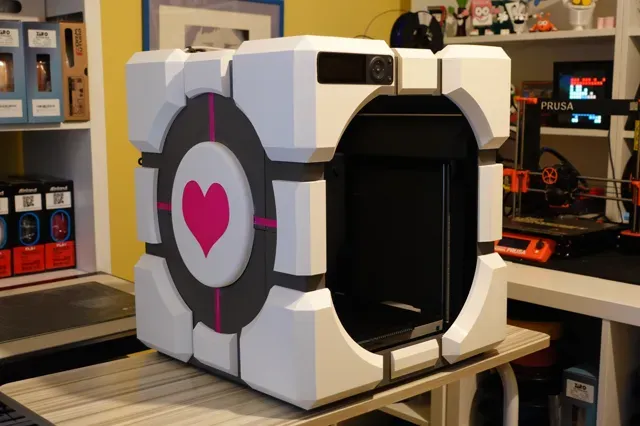 Companion Cube P1P Mod ( Bambu Lab ) — Фото 11 из 12