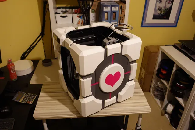 Companion Cube P1P Mod ( Bambu Lab ) — Фото 5 из 12