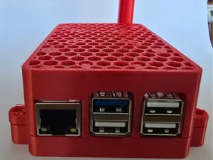 Orange Pi 4 Pro High-Airflow Case w/ Antenna Mount