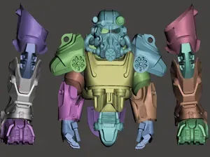 Fallout T-60 Power Armor - Full Cosplay (Wearable)