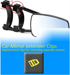 Car Mirror extender mounting clips